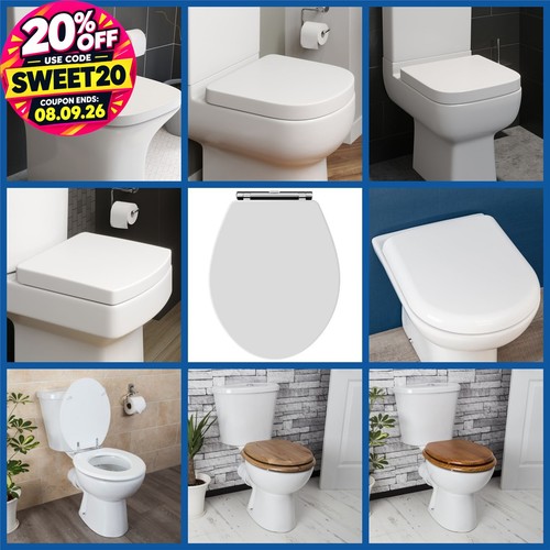 Toilet seat round - toilet,