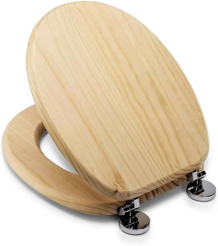 Mdf wooden toilet seat - 18",
