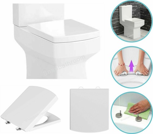 Luxury square toilet seat - toilet,