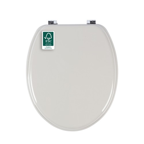 Beldray wooden toilet seat - wooden,