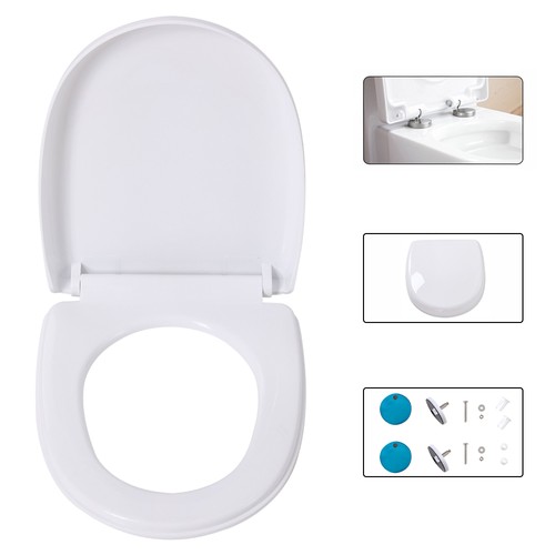 Shaped toilet seat - u-shaped,