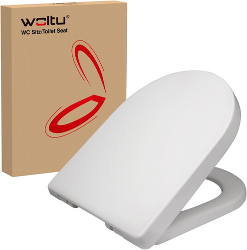 Shape toilet seat - d, close