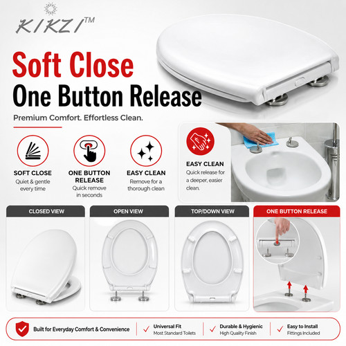 Kikzi soft close white - kikzi®,
