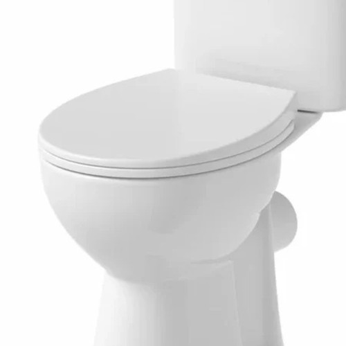 Oval toilet seat soft - seat, close