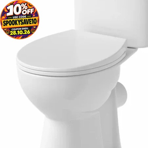 Oval toilet seat soft close - oval,