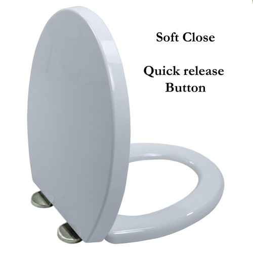 Toilet seat soft close quick - toilet,