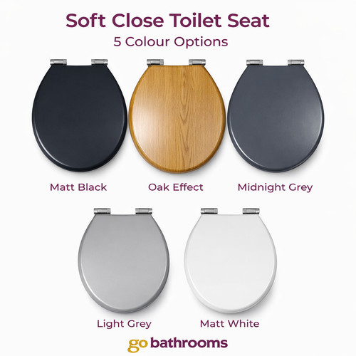 Universal soft close toilet - soft,