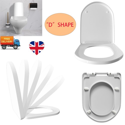 Soft close toilet seat - close,