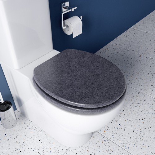 Croydex toilet seat - toilet, oval