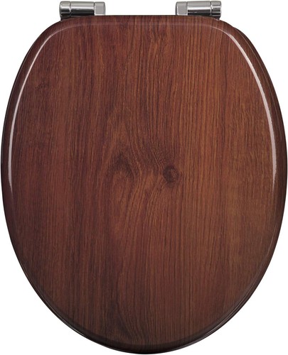 Woltu bathroom seat wooden - bathroom, wc