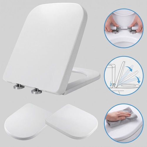 Luxury square toilet seat soft - seat,