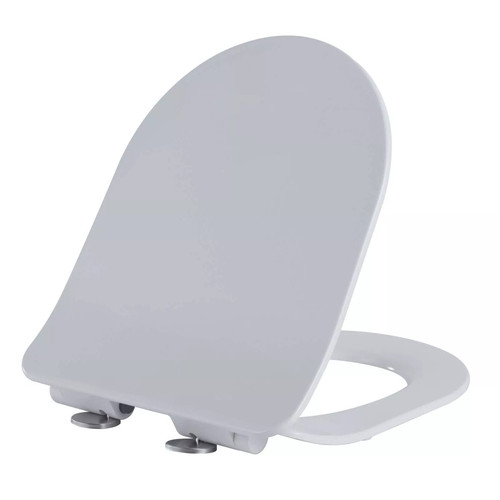 Round slim toilet seat soft - seat,