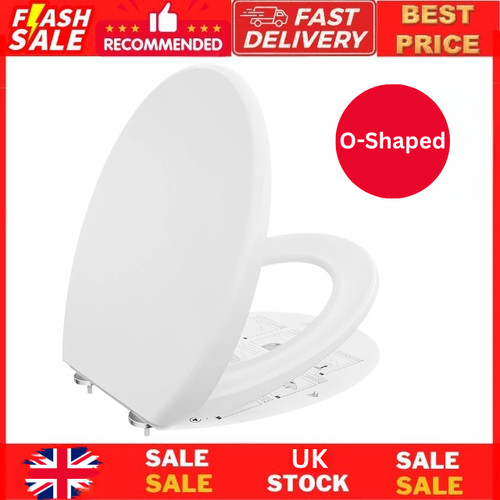 Derw soft close toilet seat - soft,