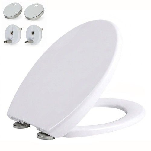 Quick release toilet seat soft - release,
