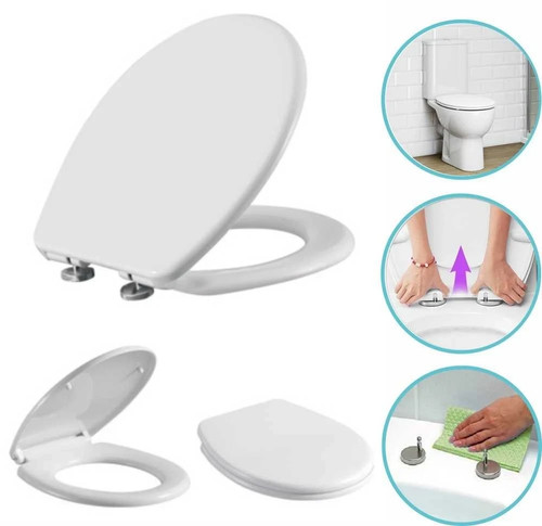 Luxury round soft - close, toilet