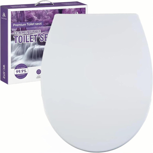 Toilet seat soft close heavy - soft, close,