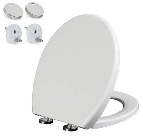 Quick release toilet - seat, soft