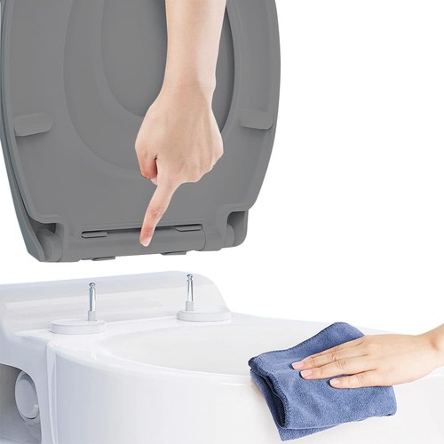 Grey quick release soft close - quick,